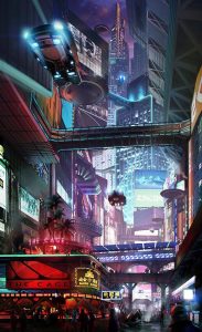 Inspirational Artwork: My Upcoming Cyberpunk Series! - Austin Dragon