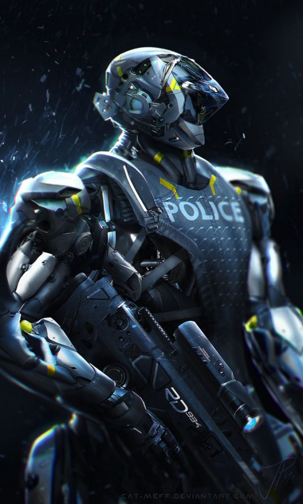 Cyberpunk Cop