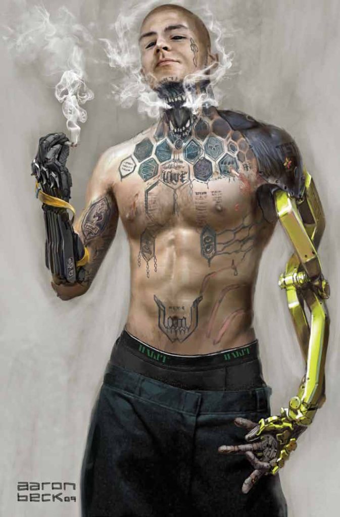 Cyberpunk Smoker